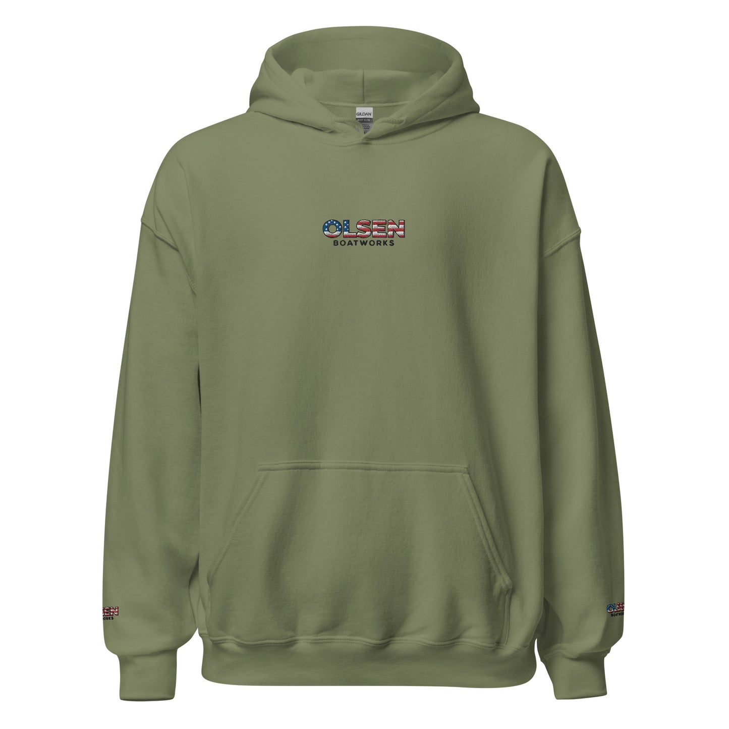 Olsen Boatworks Embroidered Hoodie
