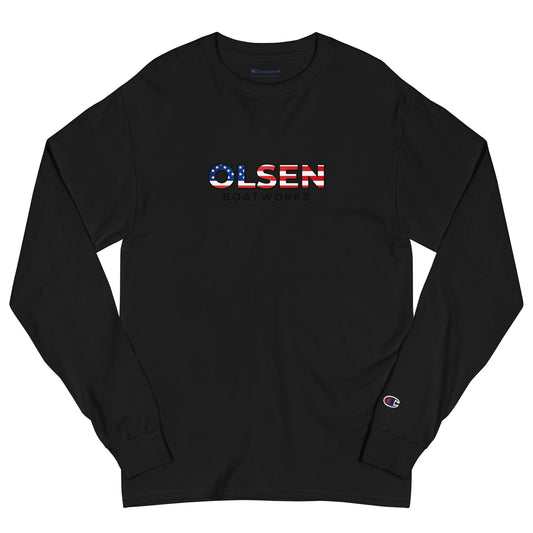 Olsen Boatworks/ Champion Long Sleeve